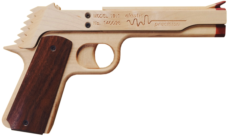 Illustration for article titled Even James Bond Would Carry These Detailed Elastic Band Guns